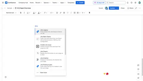 Adding JIRA Filters to Confluence Pages